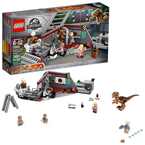 LEGO Jurassic World Perseguição de Raptor no Parque Jurássico 75932
