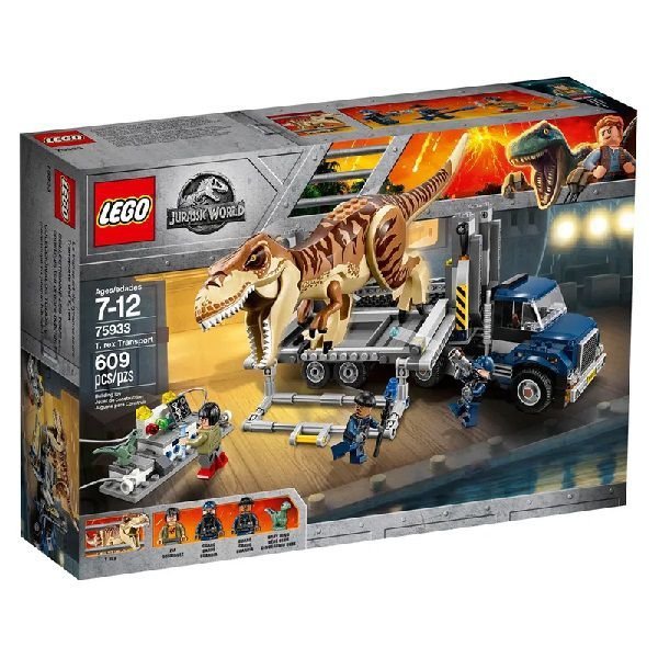 Lego Jurassic WORLD Transportando o T-REX 75933