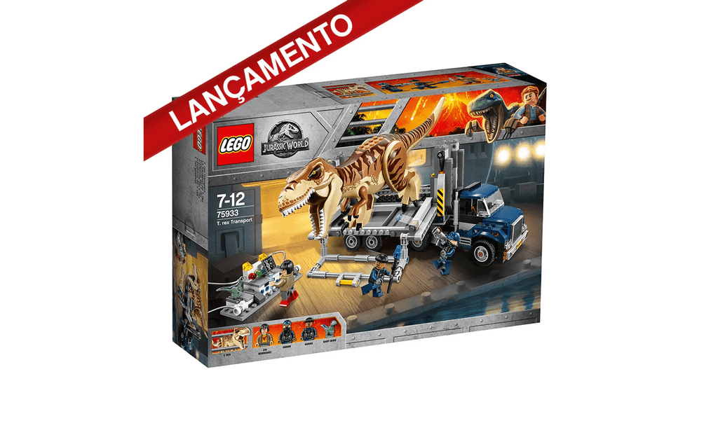Lego Jurassic World - Transportando o T-Rex 75933