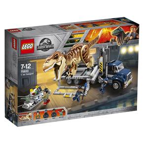 LEGO Jurassic World Transporte de T Rex – 609 Peças