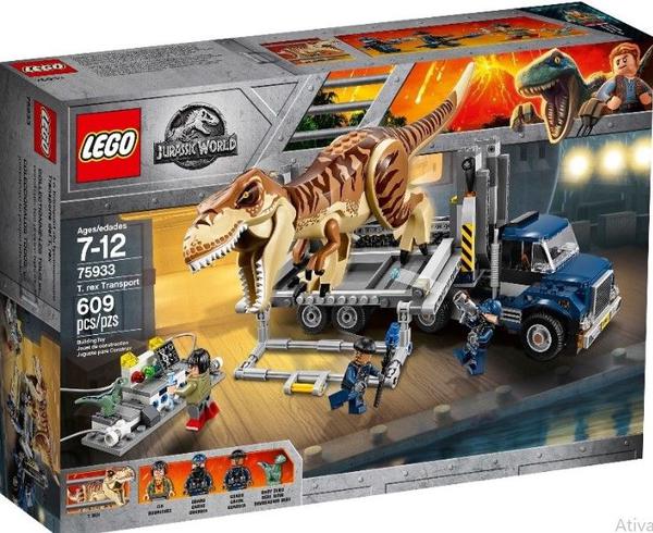 Lego Jurassic World - Transporte de T- Rex - 75933