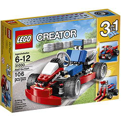 LEGO - Kart Vermelho