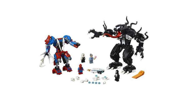 Lego Marvel S. Heroes Robô-aranha Vs Venom-76115