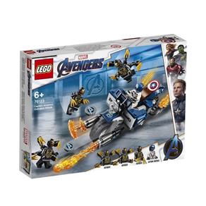 Lego Marvel Super Heroes - 76123 - Capitão América: Ataque Outriders