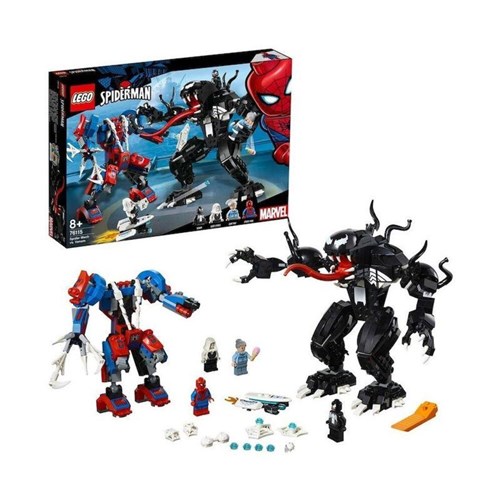 Lego Marvel Super Heroes - Robô-Aranha Vs Venom - 76115