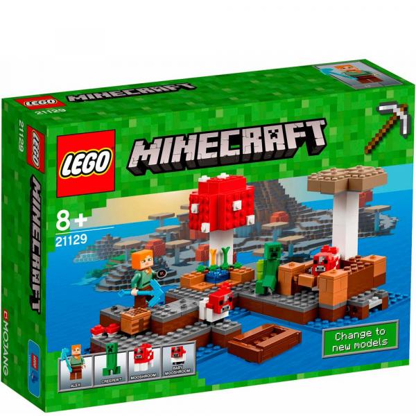 Lego Minecrafit a Ilha dos Cogumelos 21129- Lego