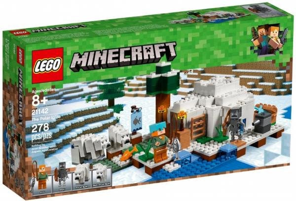 Lego Minecraft 21142 - o Iglu Polar