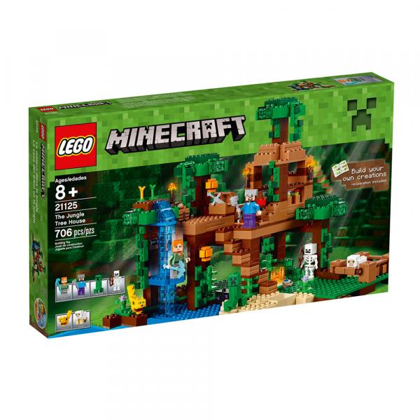 Lego Minecraft 21125 a Casa da Árvore da Selva - LEGO