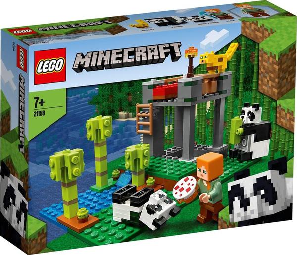 Lego Minecraft 21158 a Creche dos Pandas 204 Peças