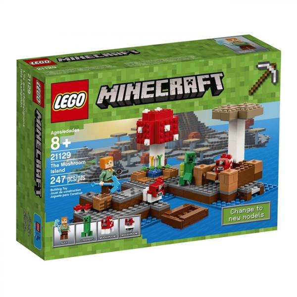 LEGO Minecraft - 21129 - a Ilha dos Cogumelos