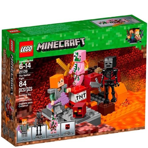 Lego Minecraft 21139 o Combate de Nether - Lego