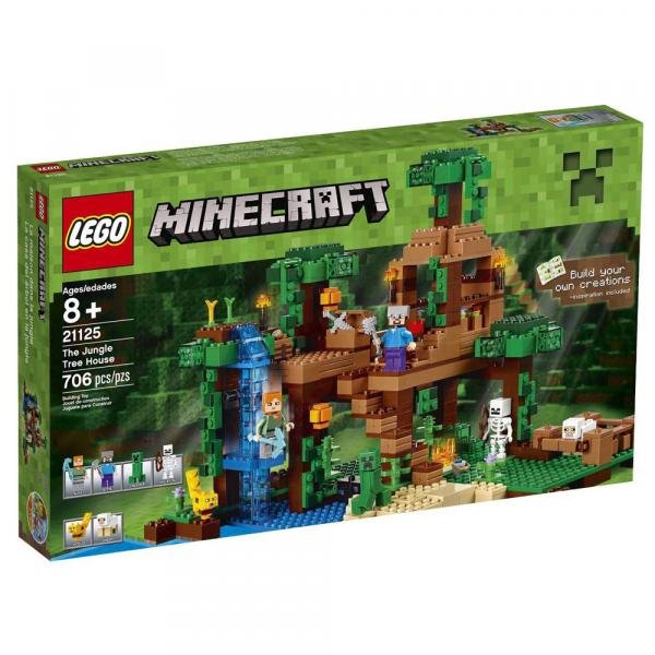 LEGO Minecraft - a Casa da Árvore da Selva - 21125