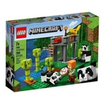 Lego Minecraft A Creche Dos Pandas 204 Peças 21158