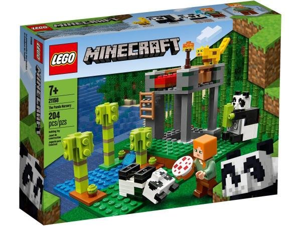 LEGO Minecraft - a Creche dos Pandas 204 Peças - 21158