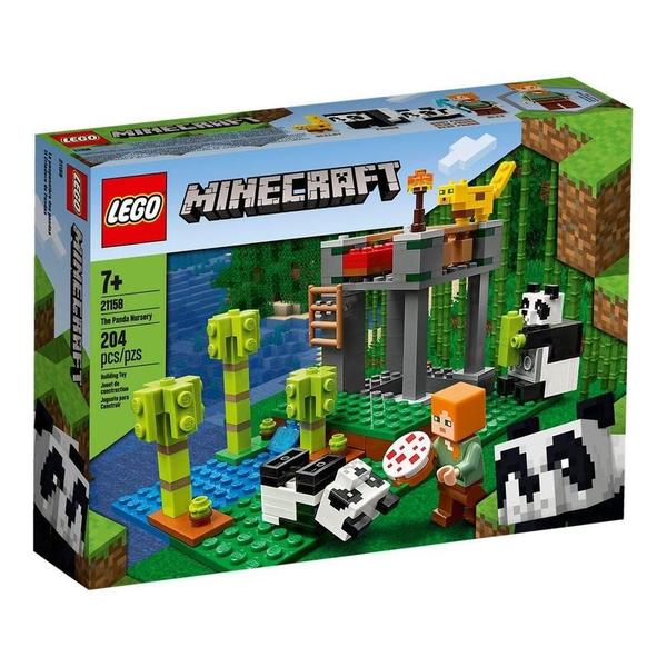 Lego Minecraft a Creche dos Pandas 204 Peças 21158
