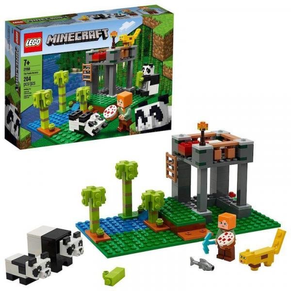 Lego Minecraft - a Creche dos Pandas - 21158