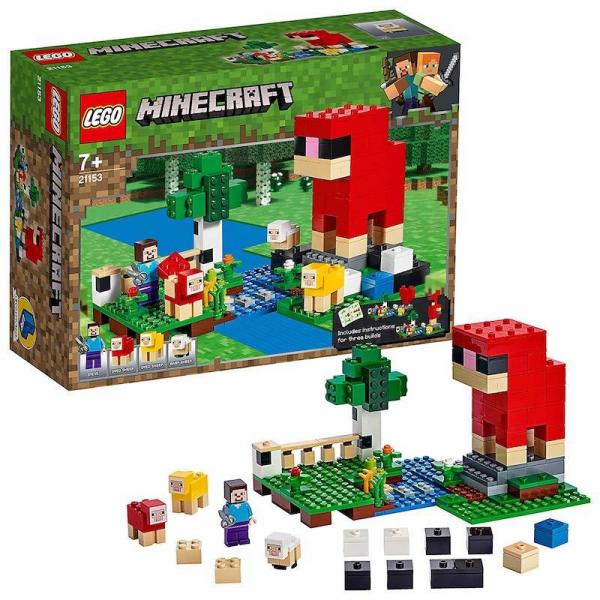 Lego Minecraft - a Fazenda da Lã - 21153