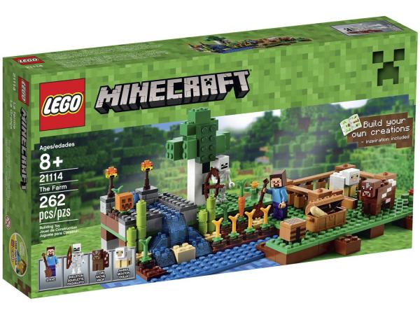 LEGO Minecraft Creative Adventure a Fazenda - 21114 262 Peças