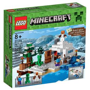 LEGO Minecraft Creative Adventure o Esconderijo da Neve - 327 Peças