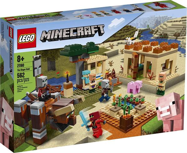 Lego Minecraft o Ataque de Illager Original 21160