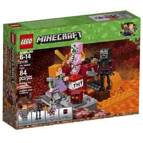 LEGO Minecraft o Combate de Nether - 84 Peças