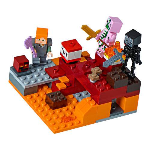 Lego Minecraft - o Combate de Nether