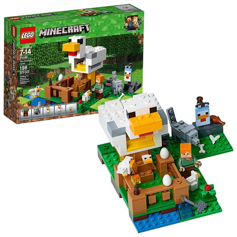 Lego Minecraft - o Galinheiro - 21140