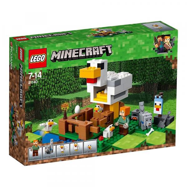 LEGO Minecraft - o Galinheiro - 198 Peças - 21140