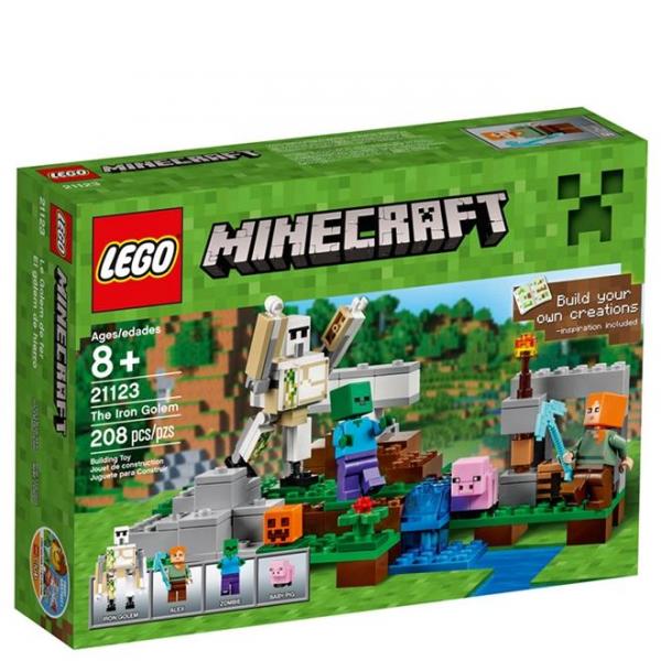 Lego Minecraft - o Golem de Ferro 21123 - LEGO