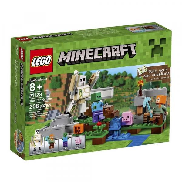 Lego Minecraft - o Golem de Ferro - 21123