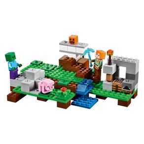Lego Minecraft - o Golem de Ferro - Lego