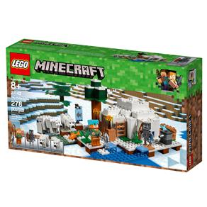 LEGO Minecraft o Iglu Polar 21142 - 278 Peças