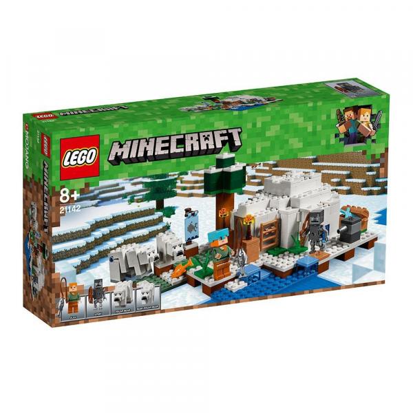 LEGO Minecraft - o Iglu Polar - 278 Peças - 21142