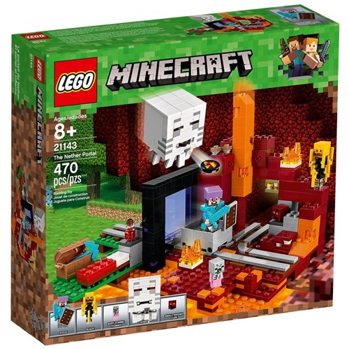 Lego Minecraft o Portal do Nether 21143 - Lego