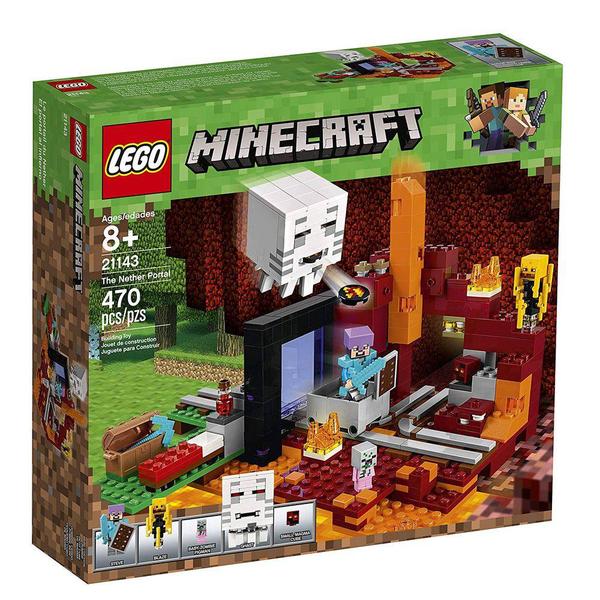 Lego Minecraft o Portal do Nether 21143