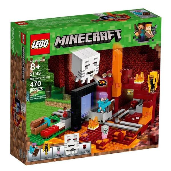 Lego Minecraft o Portal do Nether - 21143