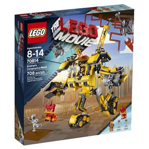 Lego Movie o Robô de Construção de Emmet LEGO 70814 Lego