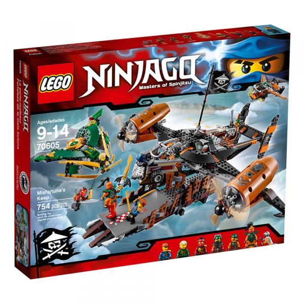 Lego NinjaGo 70605 Fortaleza do Infortunio - LEGO