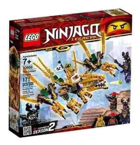 Lego Ninjago 70666 - o Dragão Dourado