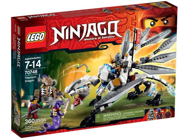 LEGO Ninjago Dragão de Titânio - 360 Peças - 70748