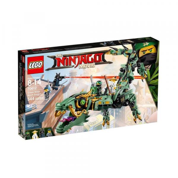 LEGO Ninjago - Dragão do Ninja Verde - 544 Peças - 70612