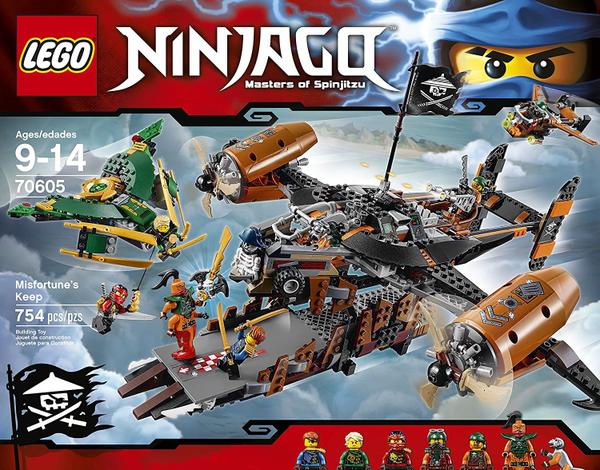 Lego Ninjago Fortaleza do Infortunio 70605