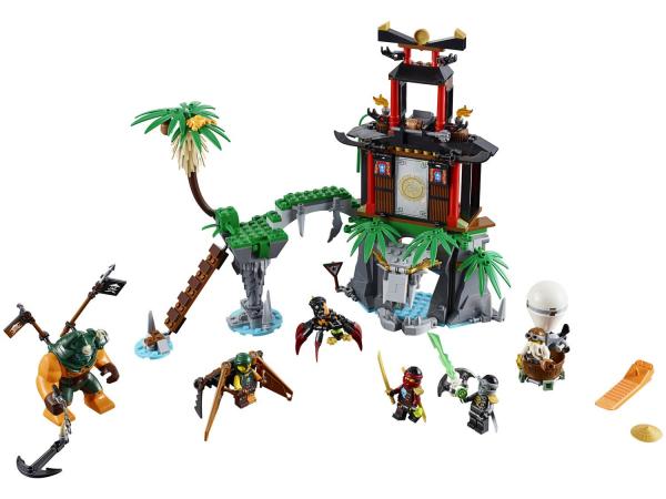 LEGO Ninjago Ilha da Viúva Tigre - 450 Peças LEGO
