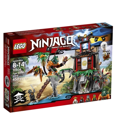 Lego Ninjago Ilha da Viúva Tigre 70604 - LEGO