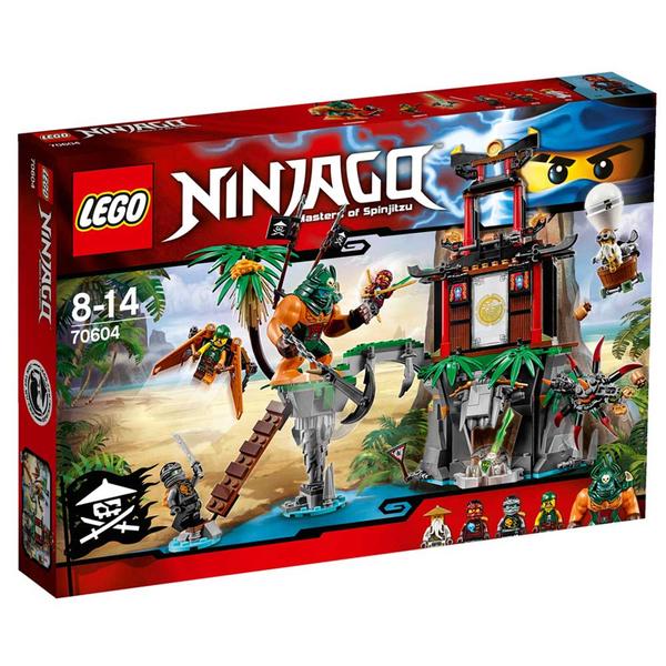 Lego Ninjago - Ilha da Viúva Tigre - 70604 - Lego