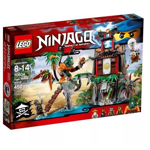 Lego Ninjago Ilha da Viuva Tigre 70604