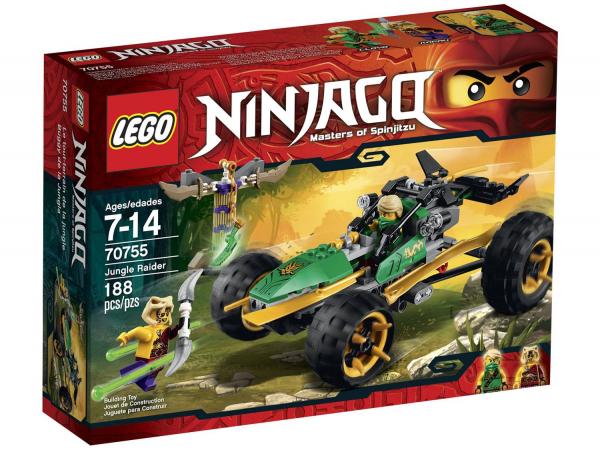 LEGO Ninjago Invasor da Selva 70755 - 188 Peças