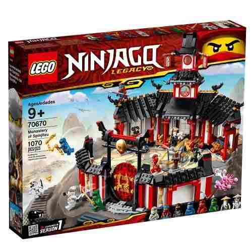 Lego Ninjago Legacy - Monastério do Spinjitzu - 70670