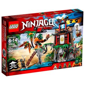 Lego Ninjago - Masters Of Spinjitzu - Ilha do Tiger Widow - 70604