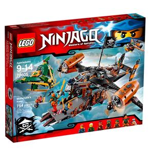 Lego Ninjago - Masters Of Spinjitzu - Nave Fortuna do Infortuno - 70605